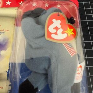 TY "LEFTY" the DONKEY‎ in Original 1996 McDonald July 4th.